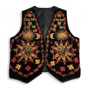 Ruth Y Nohemi Guatemala Indigenous
Native Craft Embroidered Vest XXL VINTAGE